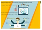 Data Analyst Course in Delhi, SLA Institute, Karkardooma, 100% Job, Holi Offer 2024