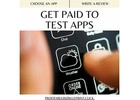 App Testing for Pay: Apply Here!  