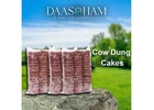 fresh cow dung cake