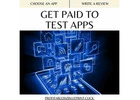 Get Paid for Testing Apps!  