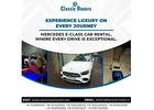 Mercedes E Class car hire jaipur